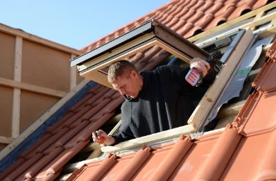 Pose de fenêtres de toit Velux à Guerny